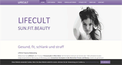 Desktop Screenshot of lifecult.at